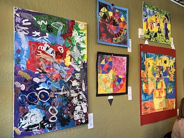 Maize Art Gallery at Roaming Goat Coffee Company